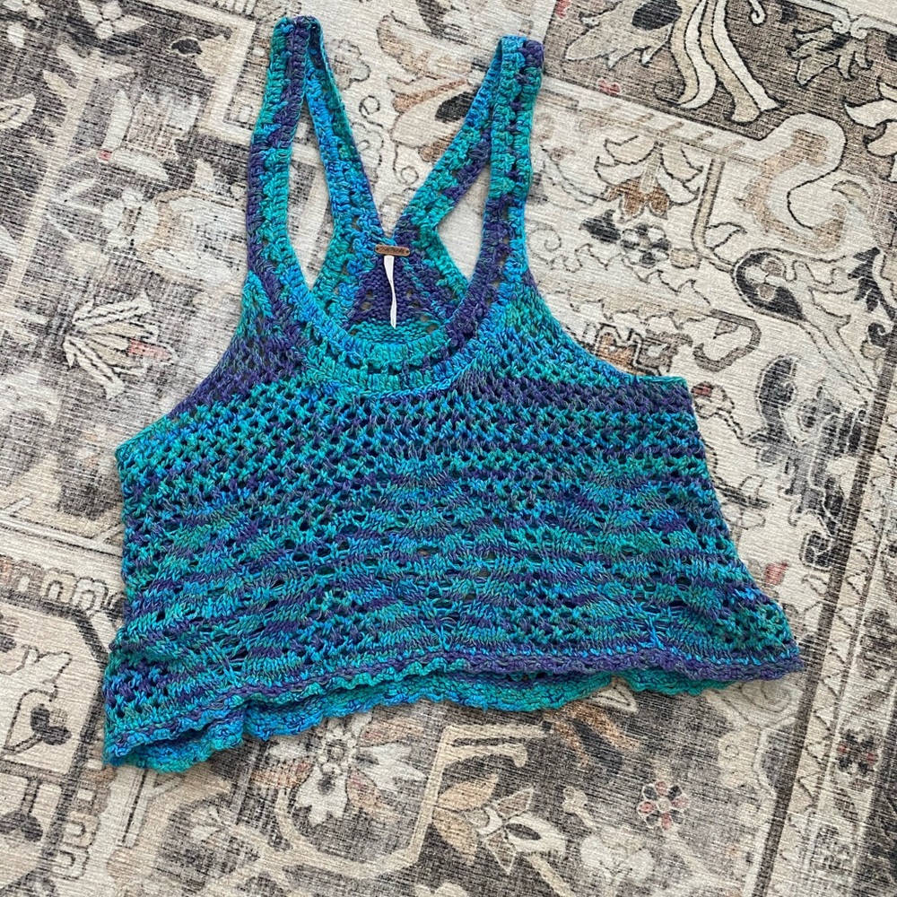 Free People Crochet Top